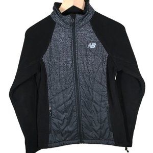 New Balance Jacket Puffer Quilted Fleece Athleisure Athletic Outdoor Sz.S